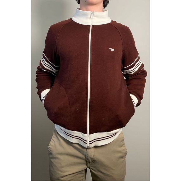 70s-80s Christian Dior Sweater Jacket